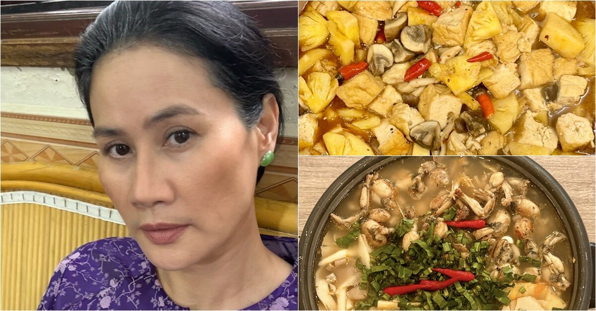 Mẹ Quang phim Mưa Đỏ ngoài đời giỏi nấu ăn, làm cả nồi đồ kho nhưng con trai ruột nói câu không ngờ