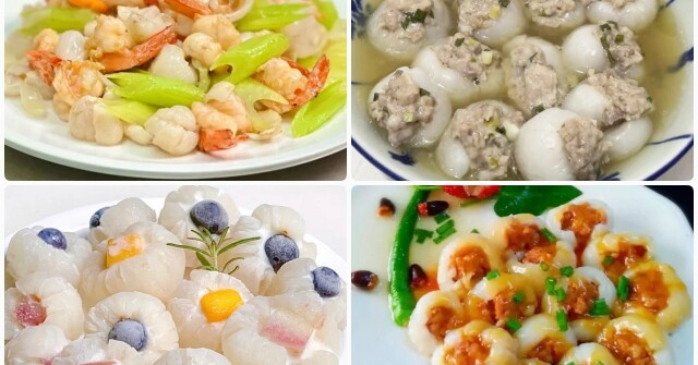 Quả vải chưa bao giờ hot đến thế: Khúc bạch vải, vải chiên xù, vải nhồi thịt gây bão mạng xã hội