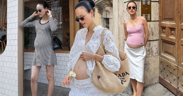 Mẹ bầu Vbiz mặc đẹp nhất là đây: Trẻ trung và sang ngút ngàn, ngắm đã mắt đến từng bộ