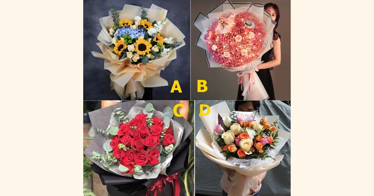 Trắc nghiệm: Chọn một bó hoa để biết trong tim người ấy, bạn là cả thế giới hay chỉ là kẻ lướt qua?