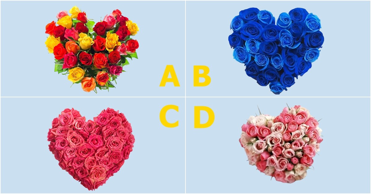 Trắc nghiệm: Chọn một bó hoa, biết ngay mức độ chung thủy của người ấy dành cho bạn