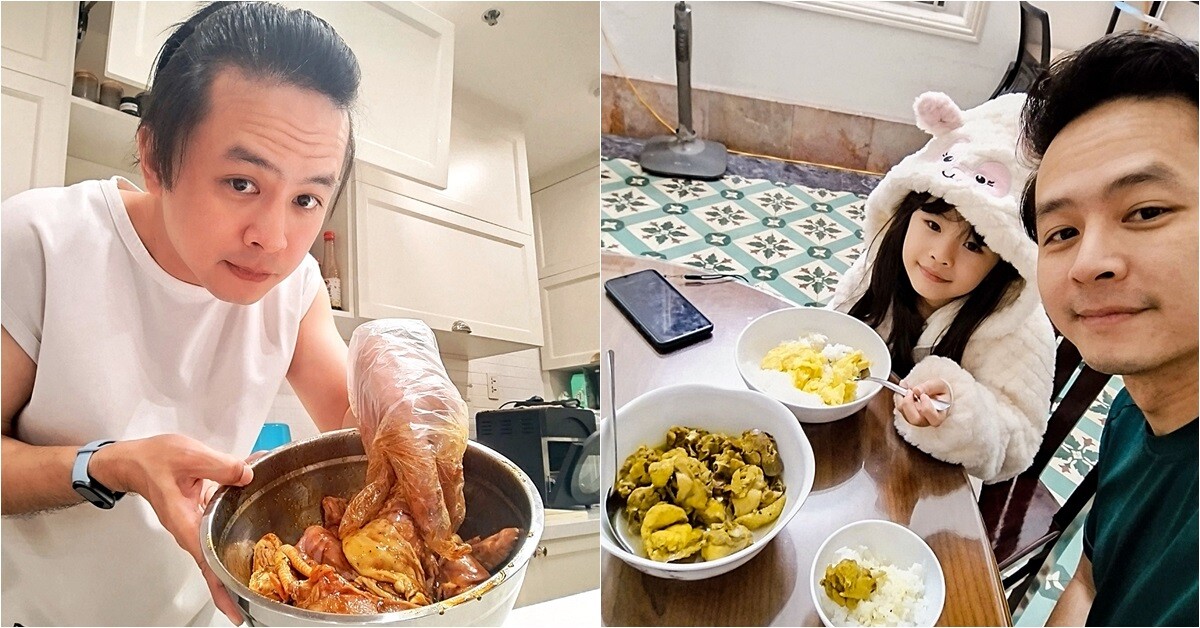 Diễn viên "Phía trước là bầu trời" đảm đang làm đầu bếp gia đình, có món con gái si mê không bao giờ ngán