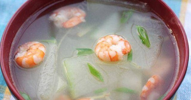 Loại quả mùa hè có tác dụng giải độc gan, đem nấu canh với tôm vừa thanh nhiệt lại ngọt ngon, nhìn mà thèm