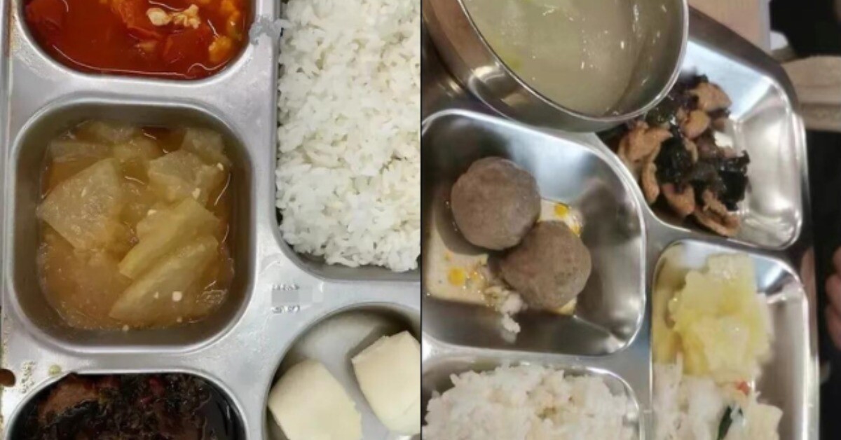 Phụ huynh chụp lén cơm trưa ở trường của con đăng lên mạng, 4000 bình luận bức xúc khi nhìn thấy bữa ăn 65 nghìn "nghèo nàn"