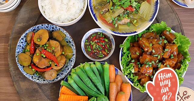 Hôm nay nấu gì: Bữa tối toàn món trôi cơm