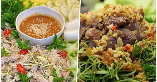 7 món nộm, gỏi vừa giòn ngon lại thanh mát, có vị chua chua ngọt ngọt mùa hè ăn cực thích