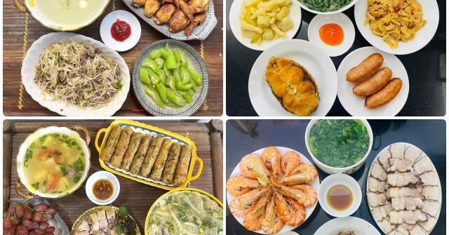 Mẹ đảm 3 con khoe loạt cơm nhà cực chất lượng, thường xuyên đổi thực đơn ít khi trùng món