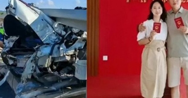 Thoát chết thần kỳ sau tai nạn giao thông, cặp đôi lập tức đăng ký kết hôn