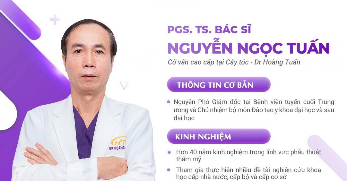 PGS.TS.BSCKII Nguyễn Ngọc Tuấn: Người dẫn dắt nhiều thế hệ bác sỹ bỏng và tạo hình, tiên phong phát triển công nghệ cấy tóc tại VN