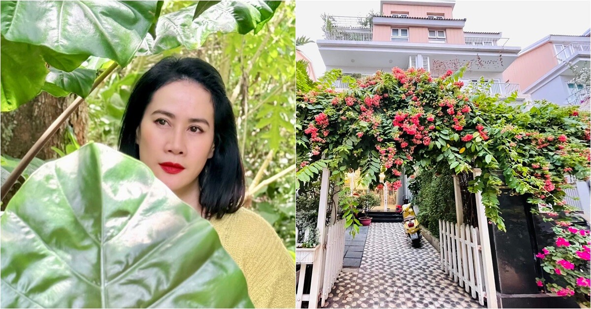 Bà mẹ trong phim Mưa Đỏ ngoài đời có cơ ngơi 4 tầng cực xinh, nhưng con gái từng nói không muốn bước vào nhà
