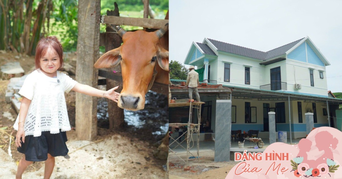 “Cô gái tí hon” người đồng bào Hrê xây nhà 2 tầng 1,5 tỷ báo hiếu, bố mẹ nhìn thành quả tưởng nằm mơ