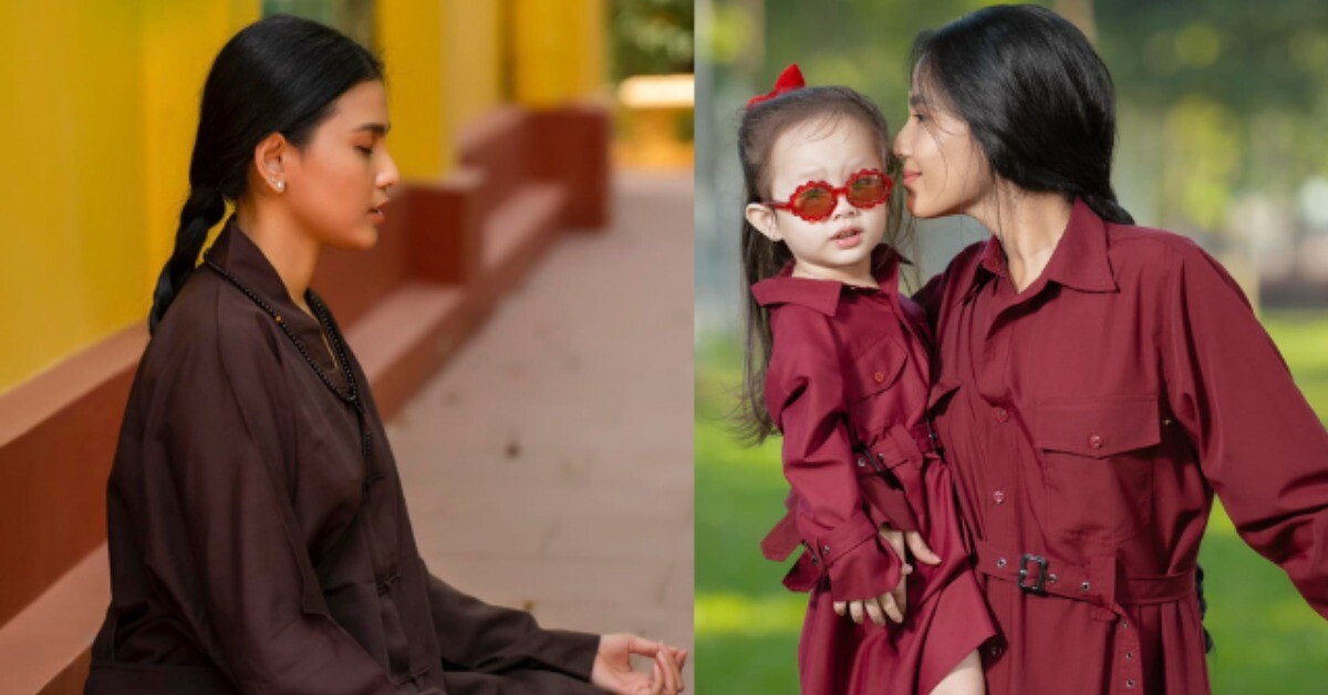 Á hậu Việt có tên đặc biệt là mỹ nhân ăn chay hấp dẫn nhất châu Á, U40 làm mẹ đơn thân, sắc vóc đẹp ngỡ ngàng