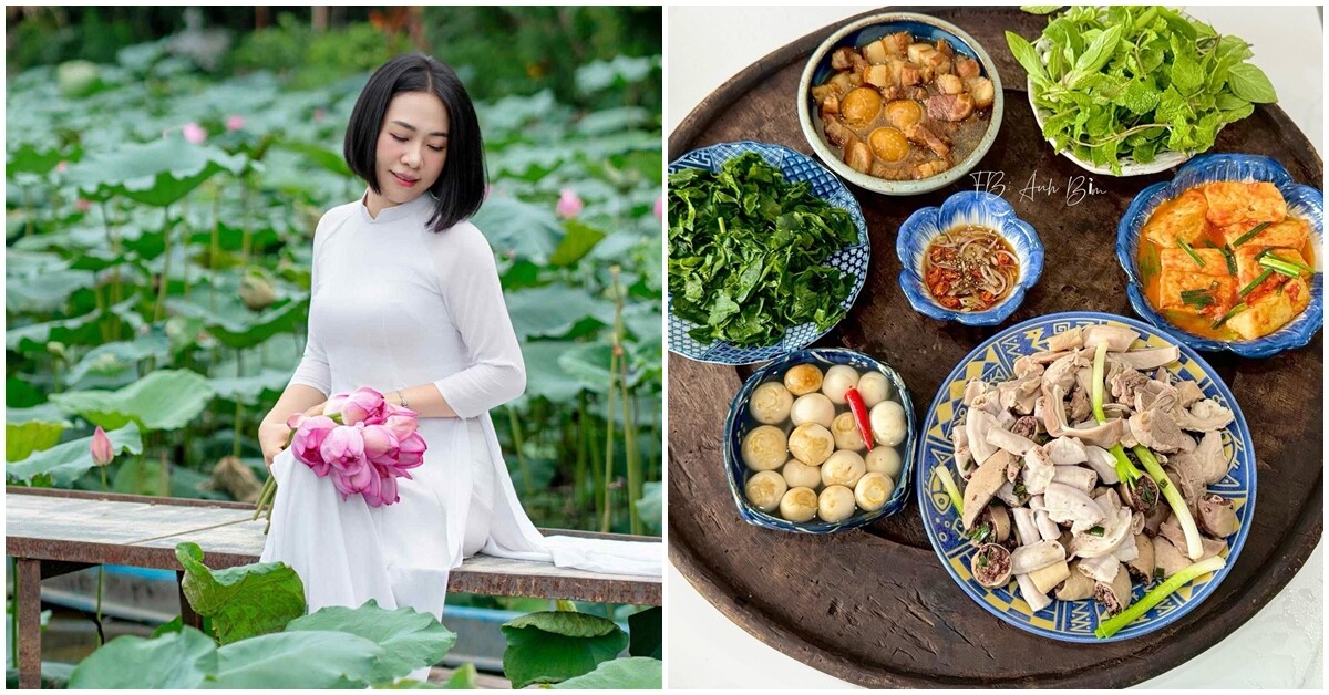 Nàng dâu số hưởng, thường được mẹ chồng gửi đồ cho, khoe hơn 20 mâm cơm đậm vị nhà nhìn mà thèm