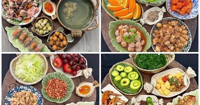 Nữ tiếp viên trưởng hàng không mê nấu ăn, cứ nghỉ bay là lại về vào bếp, nấu những mâm cơm cực ngon