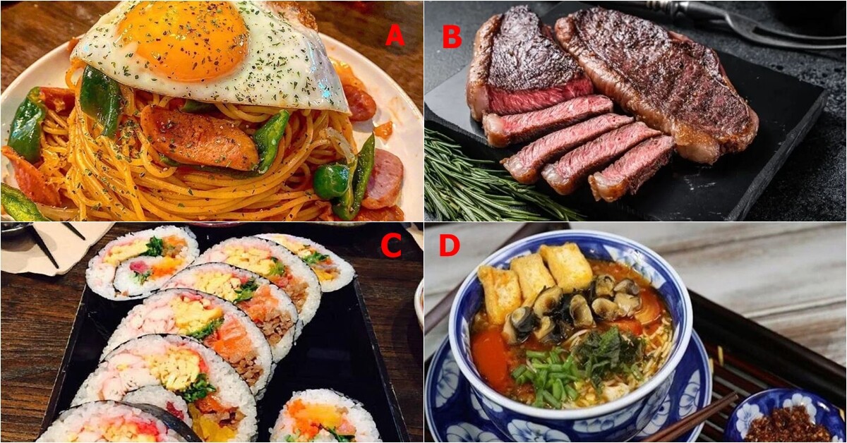 Trắc nghiệm: Chồng sẽ mang đến cho bạn cuộc sống thế nào? Câu trả lời nằm ở món ăn bạn thích