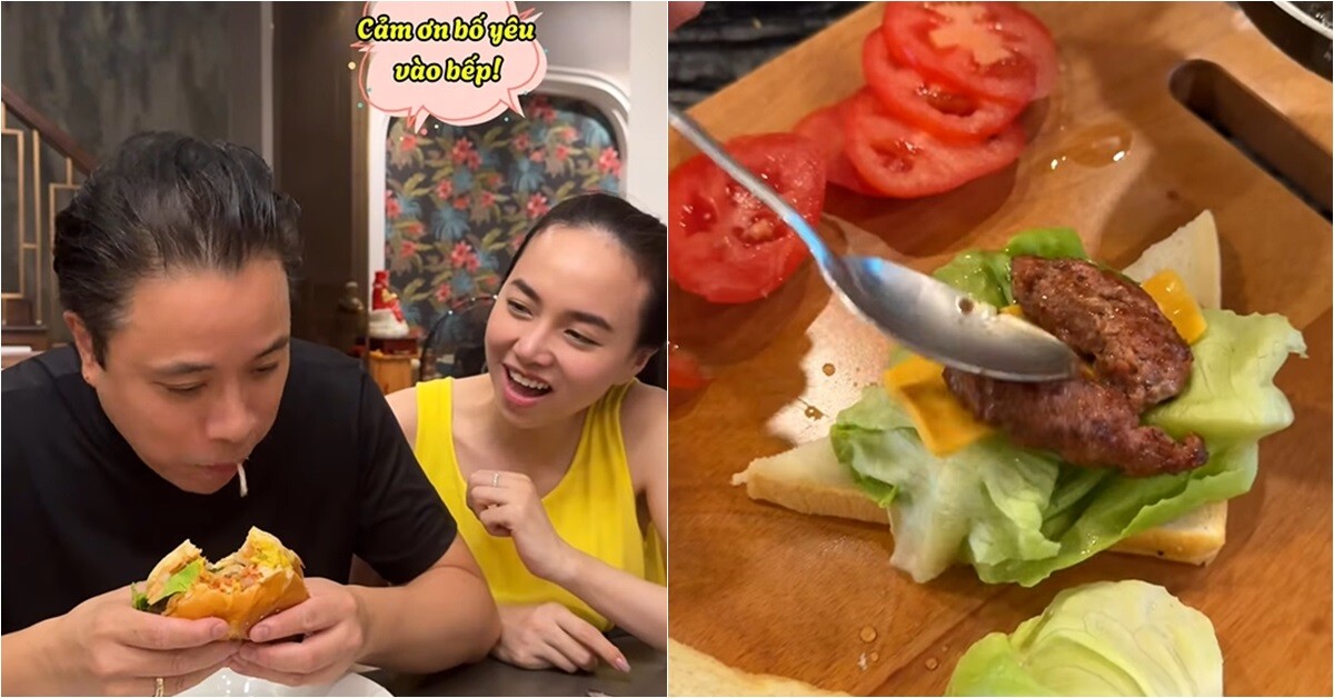 Chồng đạo diễn trăm tỷ của Đinh Ngọc Diệp không chỉ giàu, giỏi mà còn đảm nấu ăn thế này!