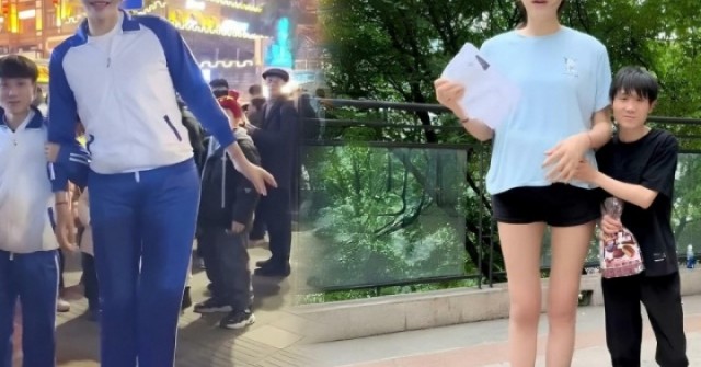Tình yêu của cô gái cao 2,2 mét