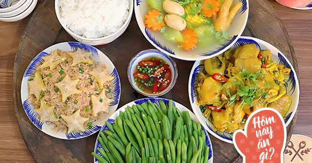 Hôm nay nấu gì: Cơm chiều chất lượng, màu sắc hấp dẫn