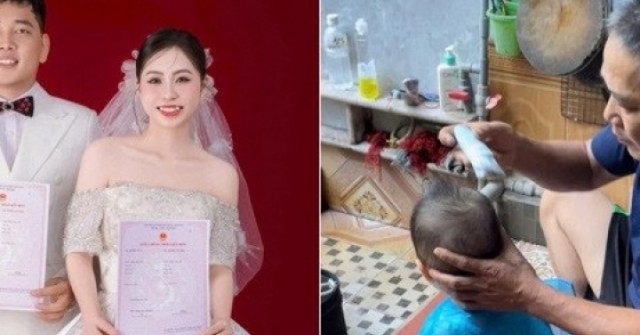 Xúc động lời dặn của bố chồng tương lai, cô gái vượt 1.200km về Nghệ An làm dâu