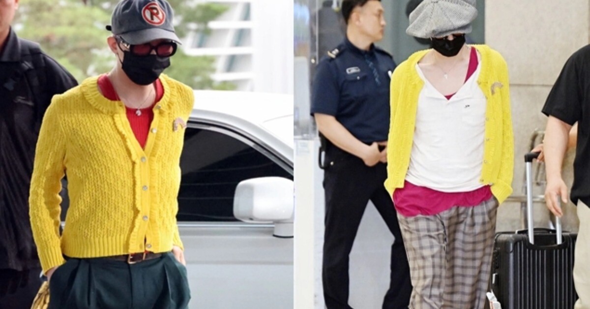 G-Dragon diện chiếc áo "bà thím" suốt chuyến đi Việt Nam