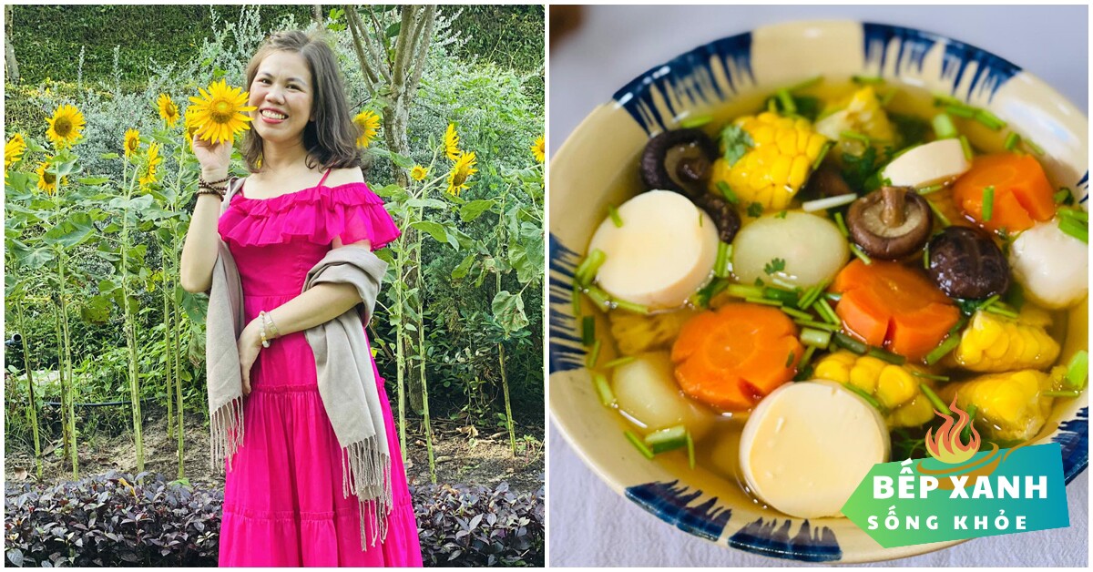 Đầu tháng, nấu canh nấm đậu hũ chay kiểu này cực thanh mát, thơm ngon