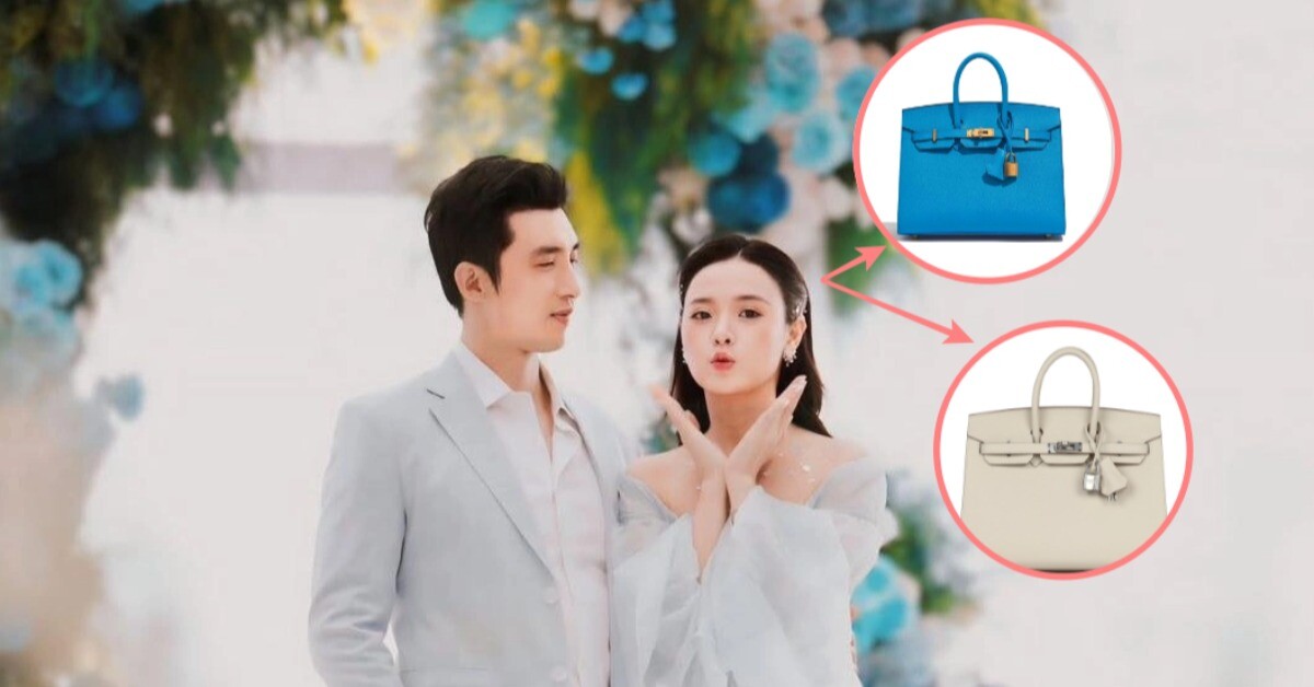 Bóc giá 2 chiếc túi hiệu ông xã thiếu gia tập đoàn nhựa nghìn tỷ vừa tặng Midu trong tiệc kỷ niệm một năm đám cưới